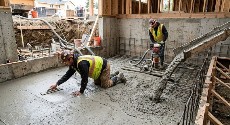 Basement Concrete Installation in Goodlettsville, TN