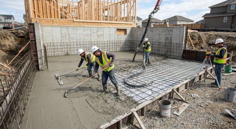 Basement Concrete Installation in Wilson County, TN