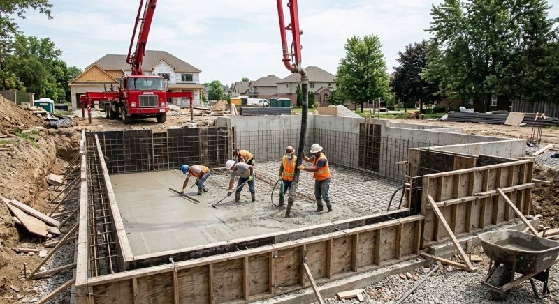 Basement Concrete Pouring in Gallatin, TN