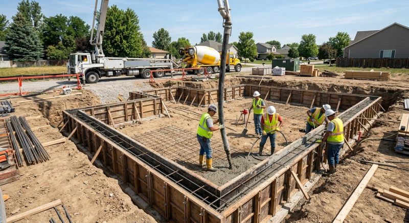 Cement Foundation Installation in Gallatin, TN