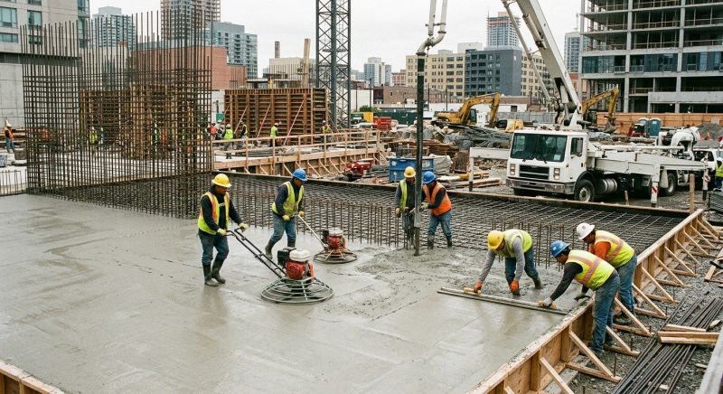 Commercial Slab Construction in Bethpage, TN