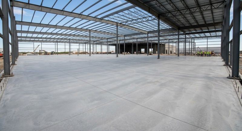Commercial Slab Construction in Madison, TN