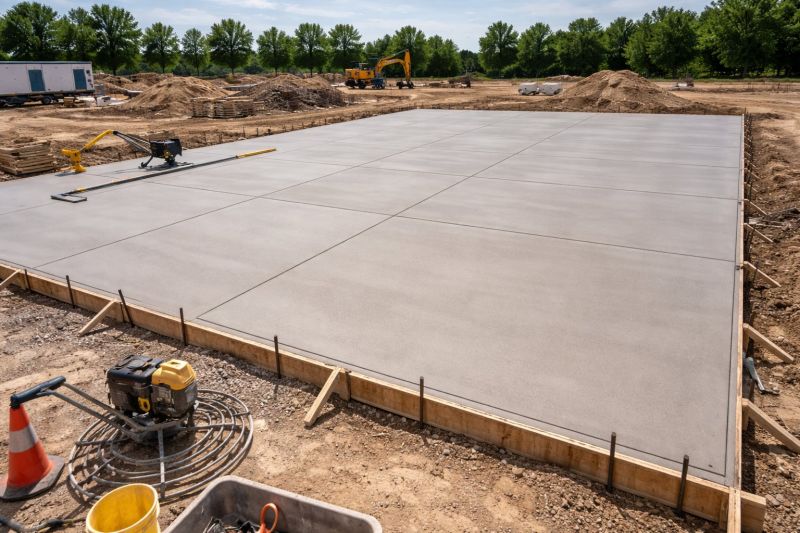 Commercial Slab Installation in Hermitage, TN