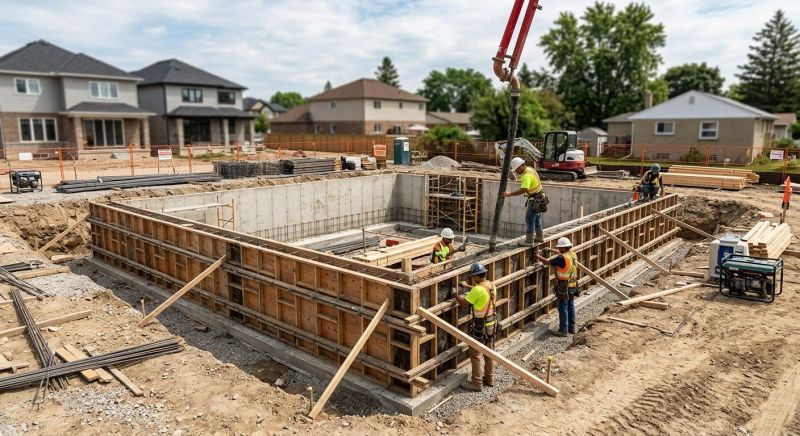 Foundation Construction in Bethpage, TN