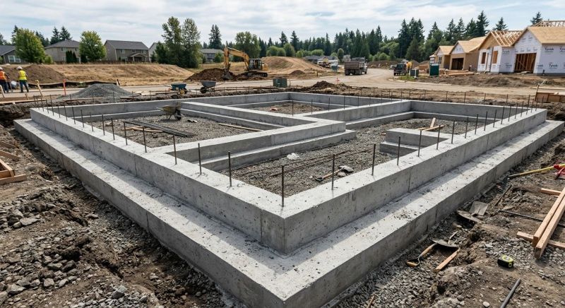 House Footing Construction in Gallatin, TN