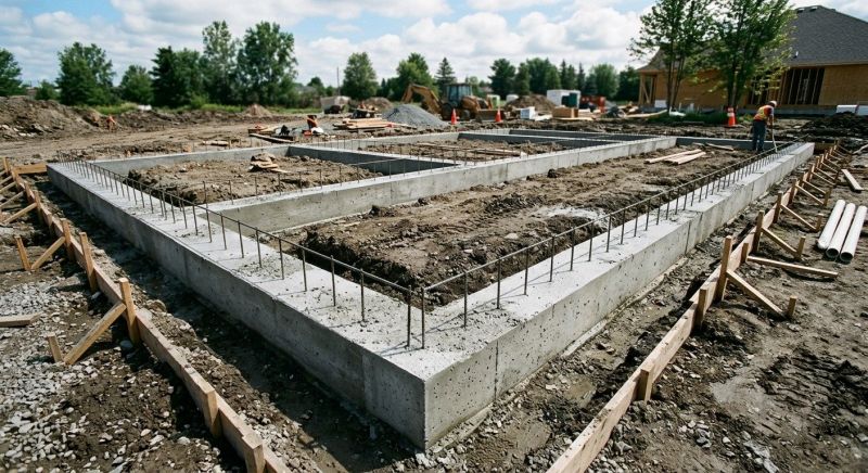 House Footing Construction in Gallatin, TN